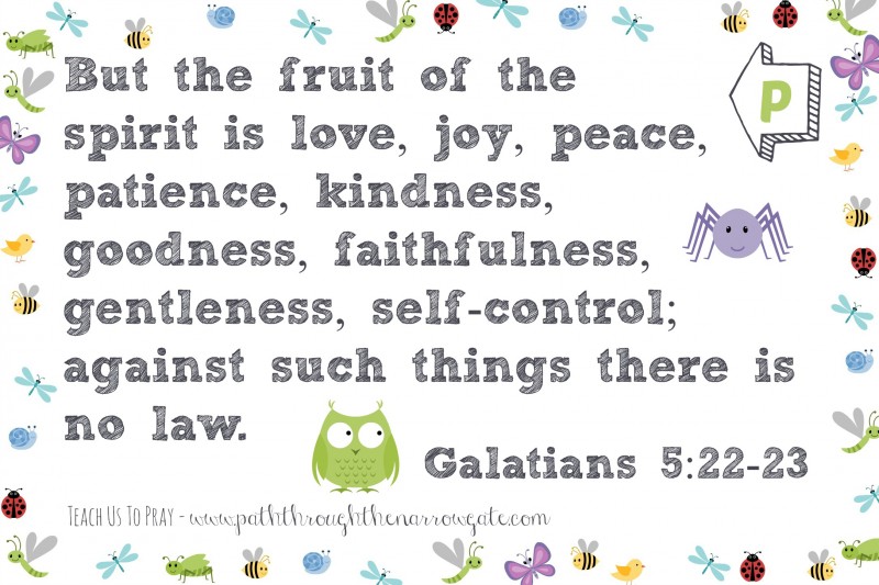Galatians 5 22 23