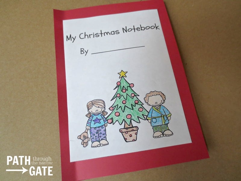 Christmas notebook 5