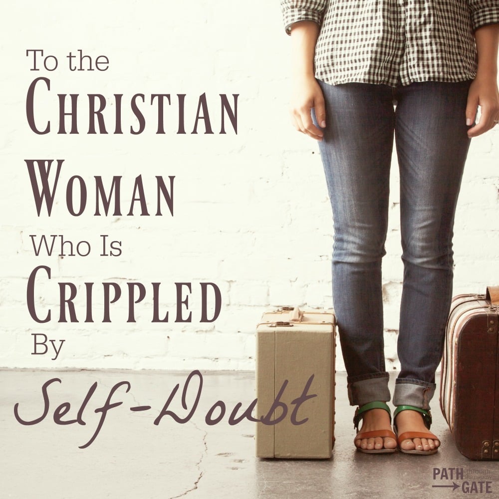 Do you struggle with self-doubt? Do you feel that God can't really use you? Are you hesitating to step forward because you are afraid that you will fail?