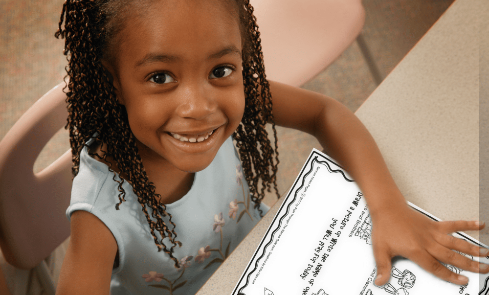 Early Elementary Sermon Notes