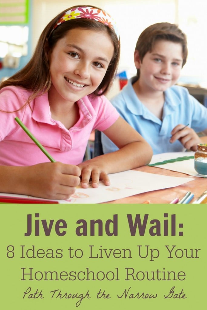 Has all the joy of learning flown out your homeschool window? Are you and your children enduring day after day of drudgery? Try implementing a few of these ideas to liven up your homeschool routine.