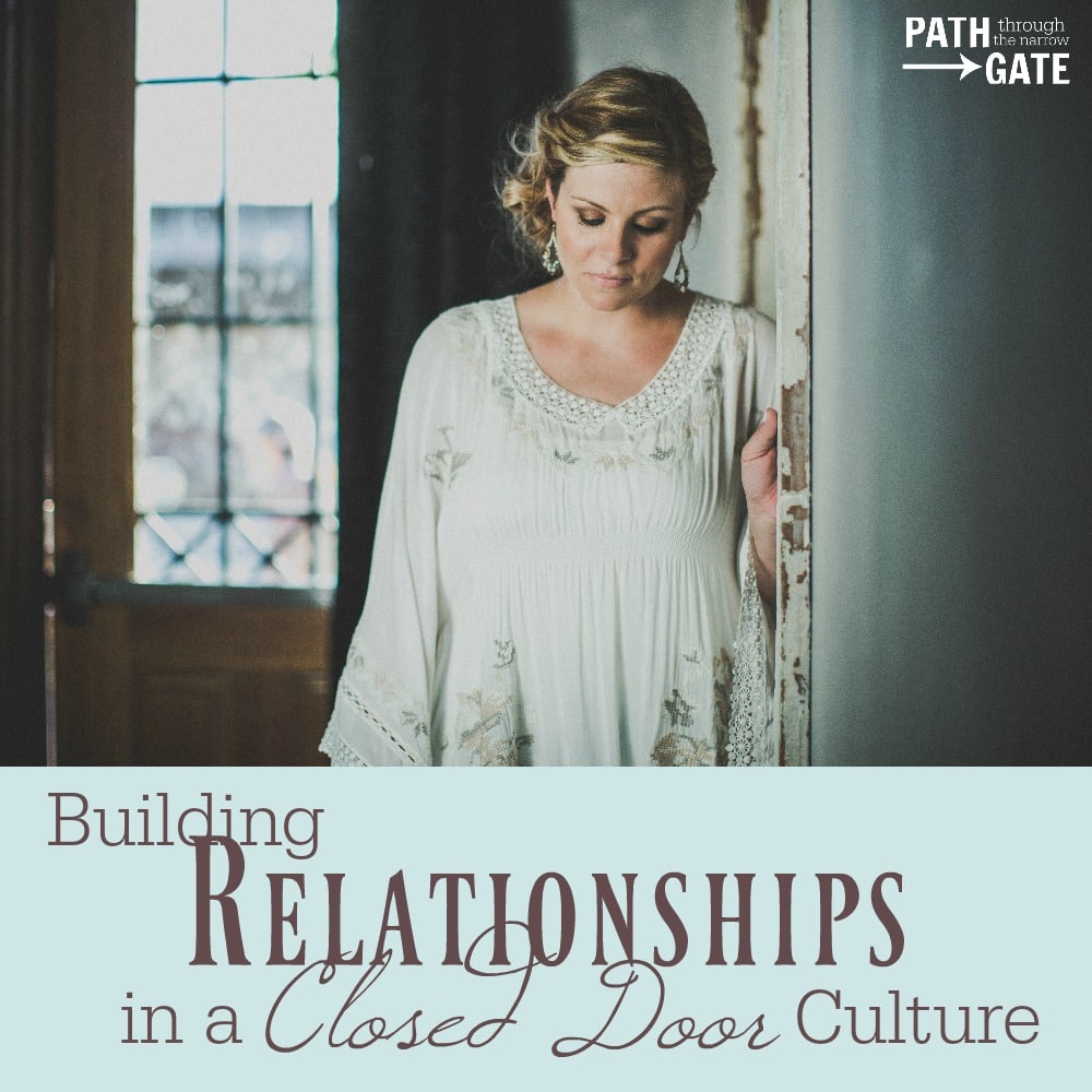 Are you intentionally putting yourself "out there" to build relationships with your neighbors for the sake of sharing your faith? Here's some encouragement and ideas to help you do just that.