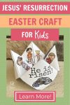 Help your kids learn the story of Jesus' resurrection with this interactive Easter Finger Puzzle - complete with Bible verses and questions!