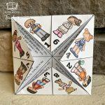 Printable Easter Finger Puzzle with Bible Verses