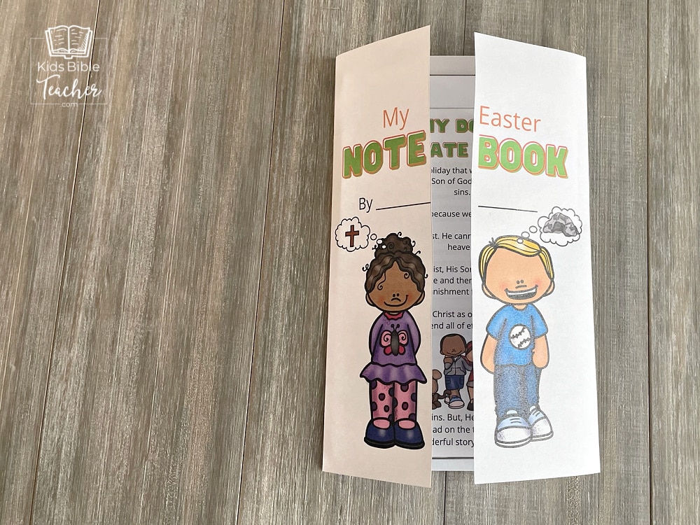 My Easter Notebook - Kids Bible Teacher