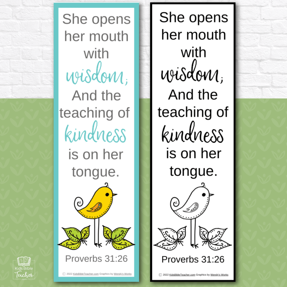 These printable bookmarks for moms would be perfect for my Sunday School students to make for Mother's Day! I love that they come in three different Bible versions, too.