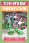 Mother's Day Paper Flower Bible Craft for Kids