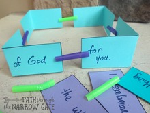 Bible Verse Tower Challenge - Kids Bible Teacher