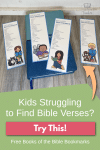 Free New Testament Books of the Bible Bookmarks for Kids