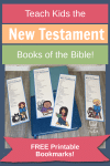 Free New Testament Books of the Bible Bookmarks for Kids