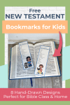 Free New Testament Books of the Bible Bookmarks for Kids