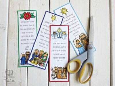 Printable Christmas Bookmarks