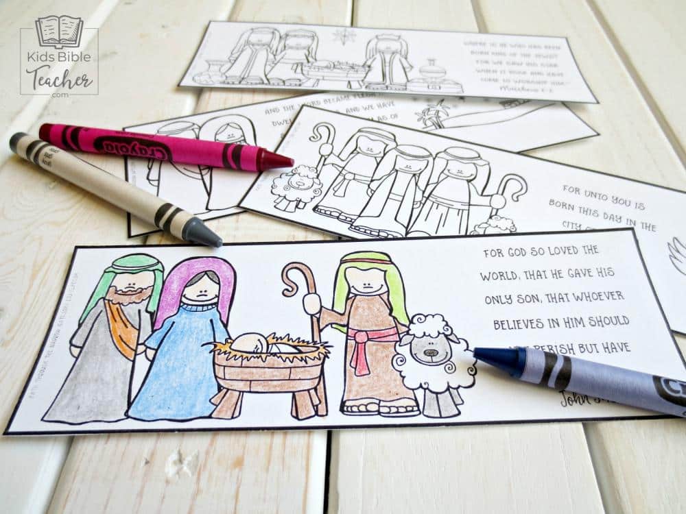 Do you need an easy-prep, quick, and fun Christmas craft? Try these printable Christmas bookmarks with Bible verses - perfect for home or classroom use.