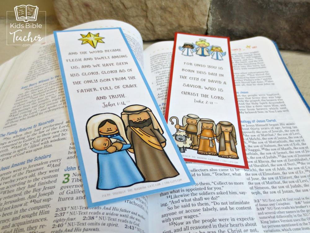 Do you need an easy-prep, quick, and fun Christmas craft? Try these printable Christmas bookmarks with Bible verses - perfect for home or classroom use.