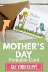 Mother's Day Free Printable Card for Kids