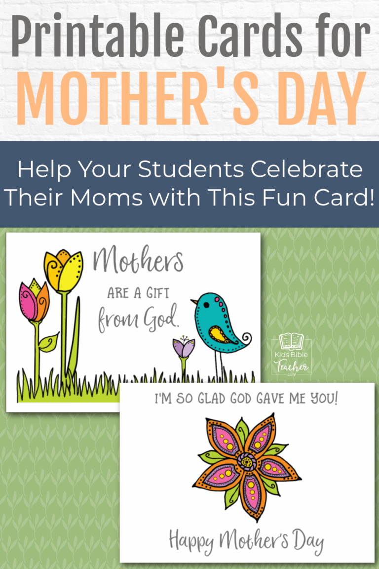Mother’s Day Resources - Kids Bible Teacher