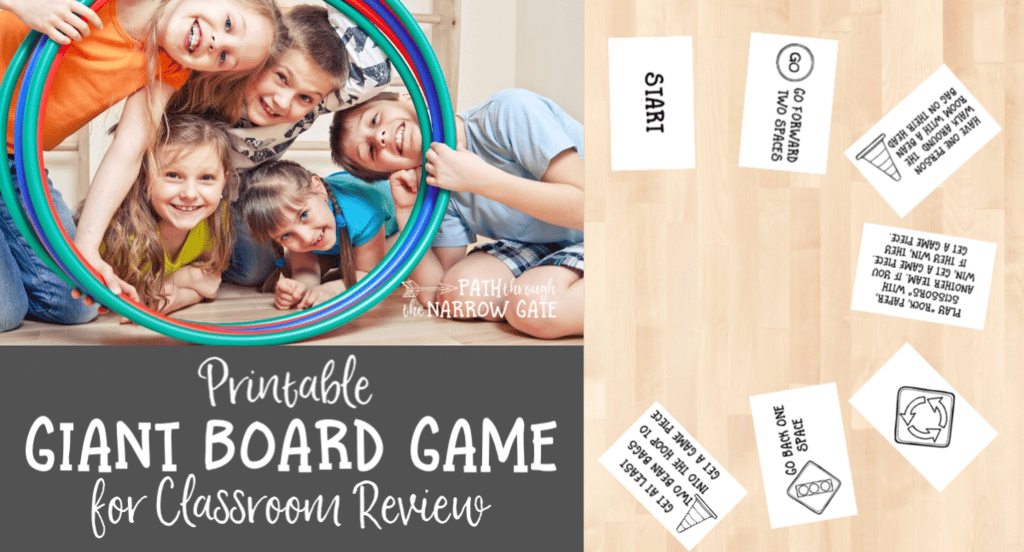 I can't believe this is free! Printable templates to turn my entire classroom, the hallway, or the gym into a giant board game. My kids would LOVE this for lesson review!