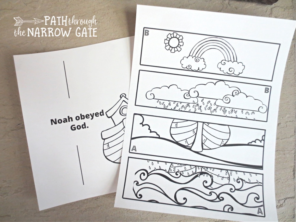 Story Of Noah Crafts And Printables Bible Crafts And Activities