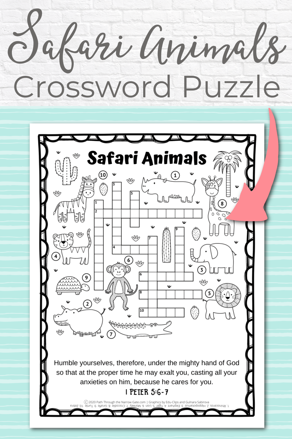 Activity Pages - Kids Bible Teacher
