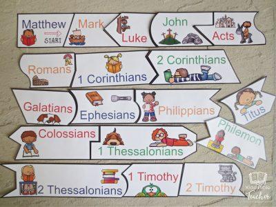 Books of the New Testament Puzzle - Kids Bible Teacher