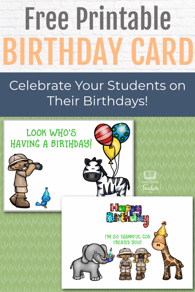 This free printable birthday card is a great way to show your kids how much you really care. Perfect to print and have on hand!