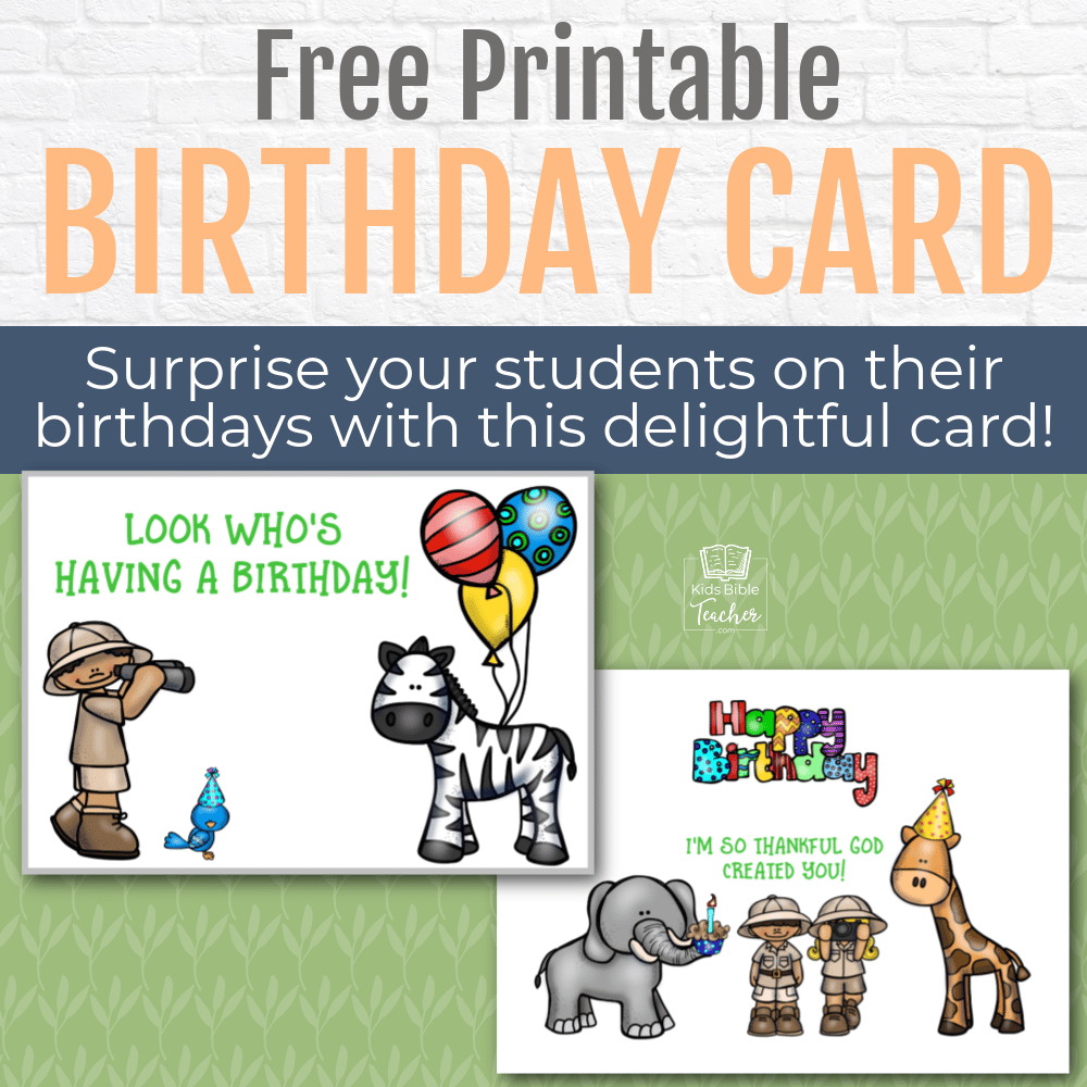 This free printable birthday card is a great way to show your kids how much you really care. Perfect to print and have on hand!