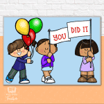 Free Printable Congratulations Card - Kids Bible Teacher