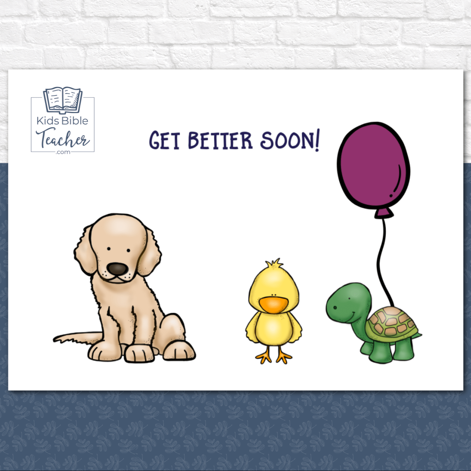 Get Well Card Printable Templates