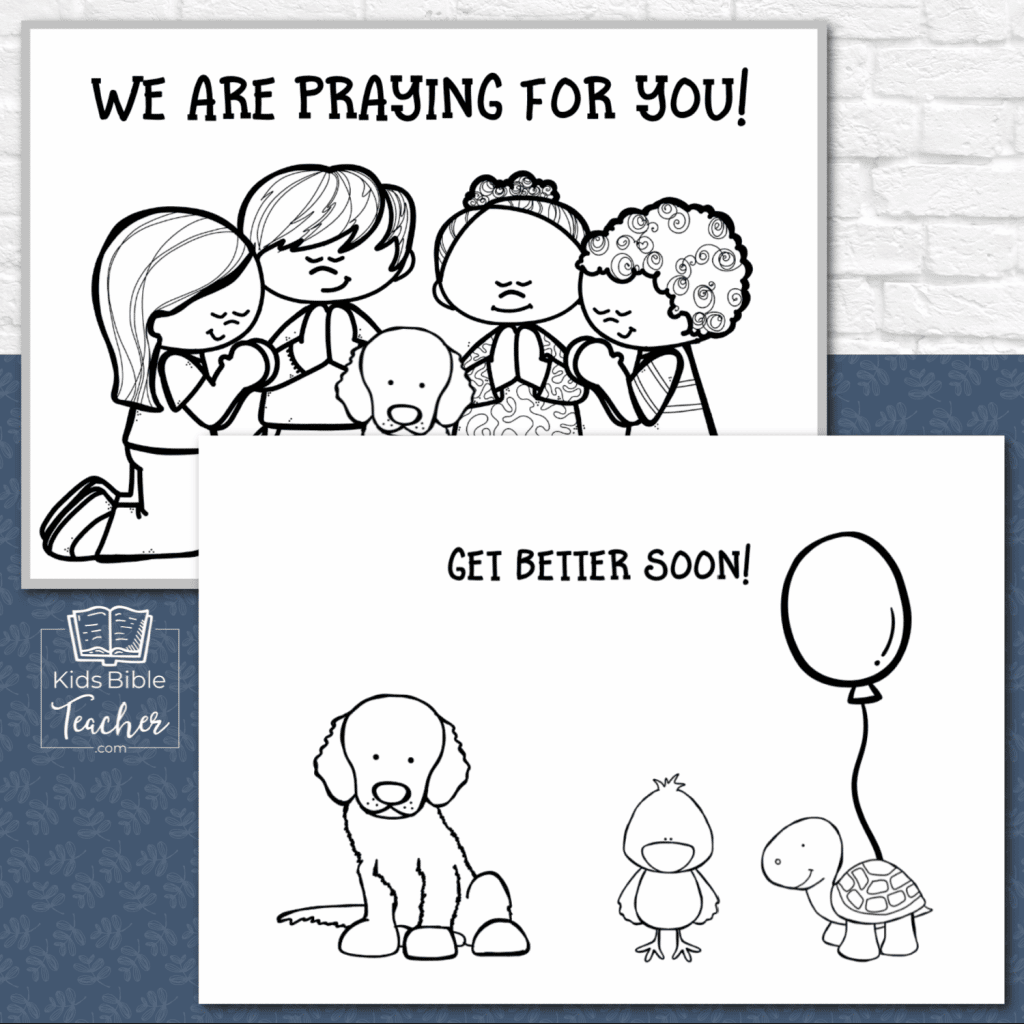 get well soon printable template