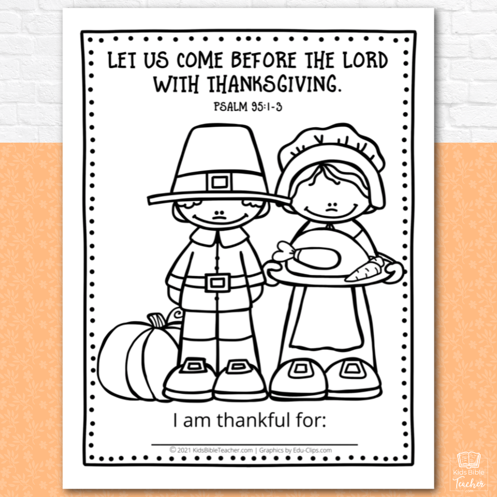 Thanksgiving Bible Coloring Pages Printables Fanny Printable