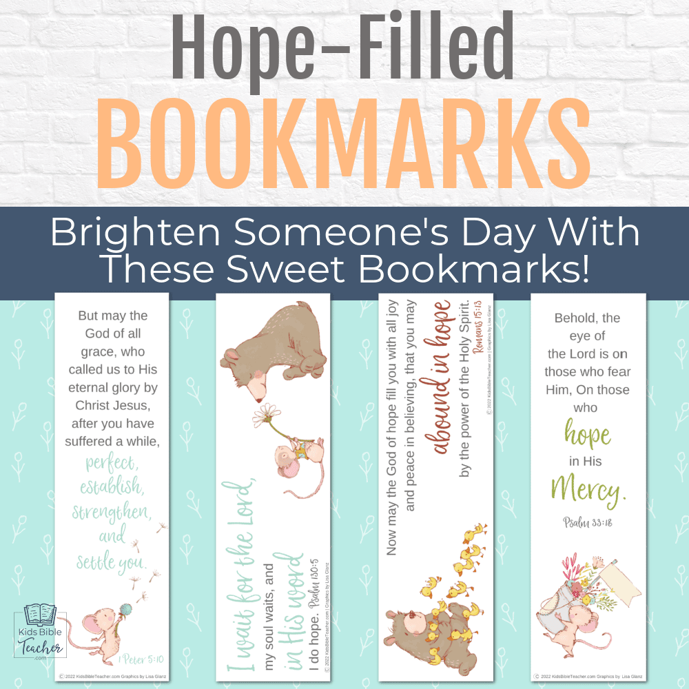 printable christian bookmarks for kids