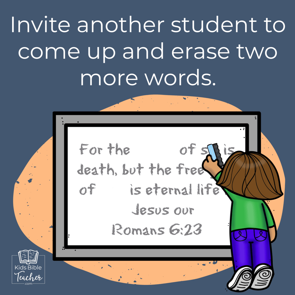 Help kids memorize Bible verses with this fun game that EVERY Bible teacher needs in their back pocket. Perfect to use with any Bible verse!