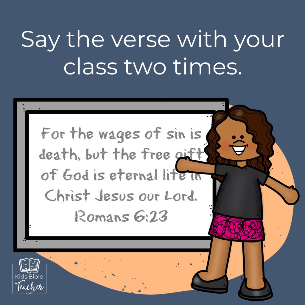 Help kids memorize Bible verses with this fun game that EVERY Bible teacher needs in their back pocket. Perfect to use with any Bible verse!