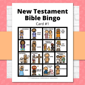 4 Bible Bingo Games Your Kids Will Love To Play - Kids Bible Teacher