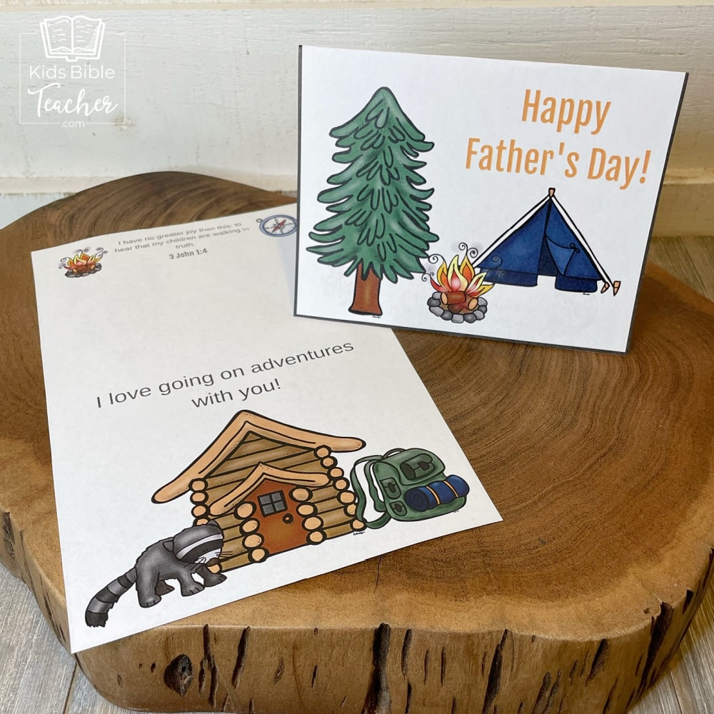 Fathers Day Card Bible Verses Christian Fathers Day Craft Sunday School  Craft