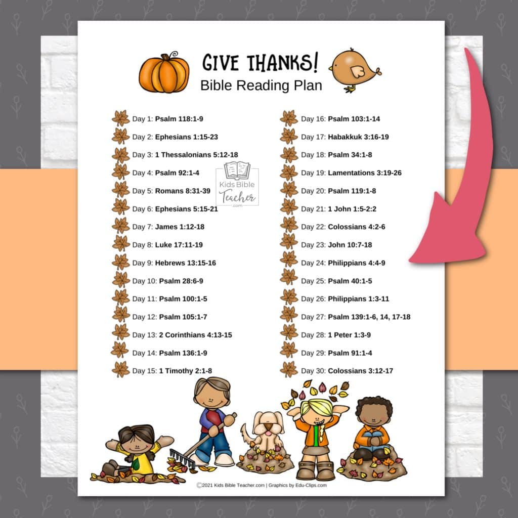 Give Thanks Thanksgiving Bible Reading Plan Kids Bible Teacher give-thanks-thanksgiving-bible-reading-plan-kids-bible-teacher