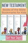 New Testament Books of the Bible Bookmarks for Kids Free