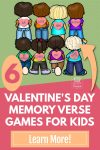 Bible Memory Verse Games for Kids for Valentine's Day