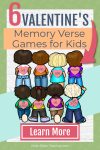 Bible Memory Verse Games for Kids for Valentine's Day