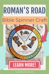 Bible Craft for Kids about Romans Road Salvation Bible Craft