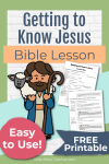 Free Printable Bible Lessons for Kids Getting to Know Jesus the Good Shepherd