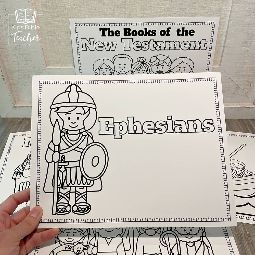 New Testament Books of the Bible Coloring Pages